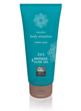 Massage & Glide Gel 2in1 Amber Scent